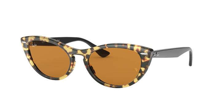 Ray-ban 54 Nina Tortoise Cat-eye Sunglasses - Rb4314n
