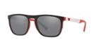 Emporio Armani 55 Red Square Sunglasses - Ea4114