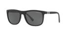 Emporio Armani Black Matte Square Sunglasses - Ea4079