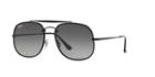 Ray-ban 58 Black Wrap Sunglasses - Rb3583n