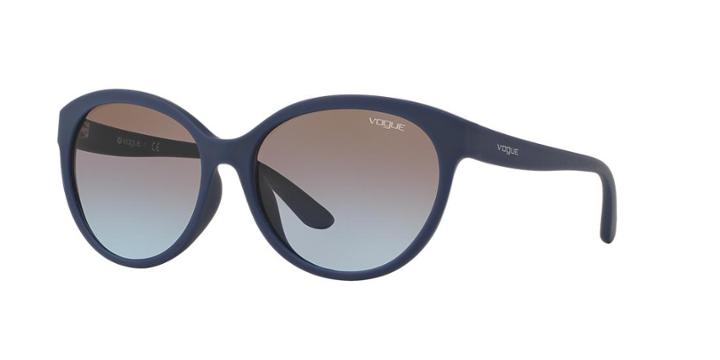 Vogue Vo5017sd 57 Asian Fitting Blue Square Sunglasses