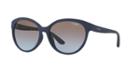 Vogue Vo5017sd 57 Asian Fitting Blue Square Sunglasses