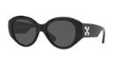 Off-white&amp;trade; X Sunglass Hut Hu4003 54 Black Rectangle Sunglasses