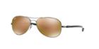 Ray-ban Carbon Fibre Gunmetal Aviator Sunglasses - Rb8301