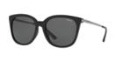 Vogue Vo5111sd 58 Asian Fitting Black Square Sunglasses