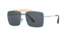 Prada Blue Square Sunglasses - Pr 57ss