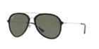 Ray-ban 57 Black Aviator Sunglasses - Rb4298
