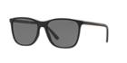 Polo Ralph Lauren 57 Black Matte Square Sunglasses - Ph4143