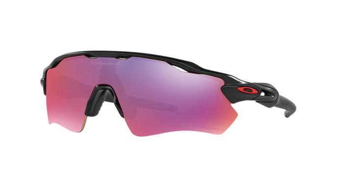 Oakley 38 Radar Ev Path Prizm Road Black Matte Rectangle Sunglasses - Oo9208