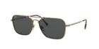 Ray-ban 58 Gold Panthos Sunglasses - Rb8136