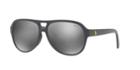 Polo Ralph Lauren 58 Grey Aviator Sunglasses - Ph4123