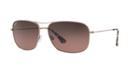 Maui Jim 773 Breezeway 63 Pink Aviator Sunglasses