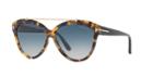 Tom Ford Livia 58 Brown Square Sunglasses - Ft0518