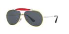 Prada Multicolor Aviator Sunglasses - Pr 56ss