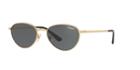 Vogue Eyewear 53 Gold Oval Sunglasses - Vo4082s