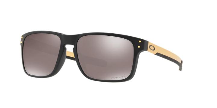 Oakley 57 Holbrook Mix Black Matte Rectangle Sunglasses - Oo9384