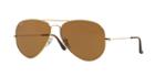 Ray-ban Aviator Gold Sunglasses - Rb3025 58