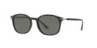 Persol 51 Black Matte Square Sunglasses - Po3182s