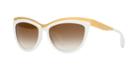 Alexander Mcqueen Amq4251/s White Cat Sunglasses