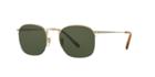 Oliver Peoples Ov1209s 51 Rickman Gold Matte Wrap Sunglasses