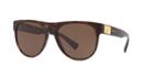 Versace 57 Tortoise Pilot Sunglasses - Ve4346