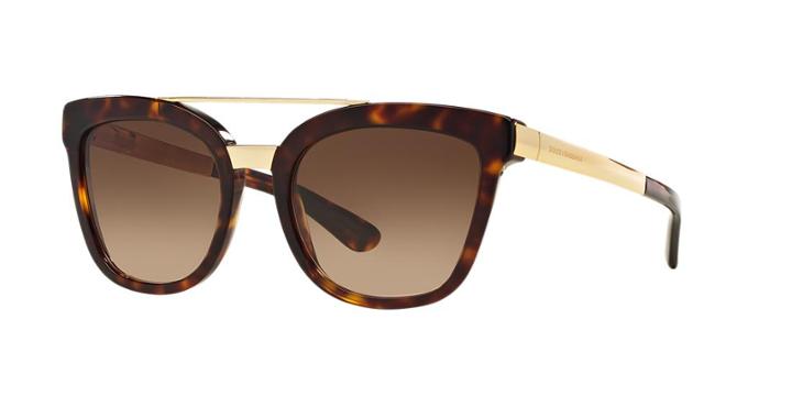 Dolce & Gabbana Tortoise Square Sunglasses - Dg4269