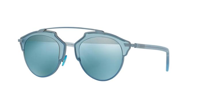 Dior Blue Round Sunglasses - Diorsoreal