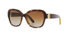 Michael Kors Tabitha Black Square Sunglasses - Mk6027