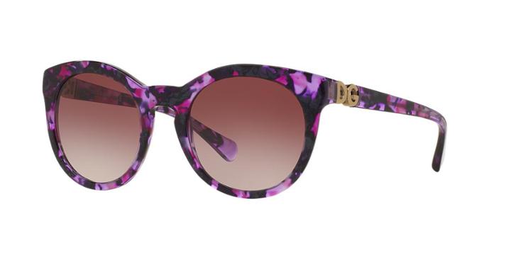 Dolce & Gabbana Purple Round Sunglasses - Dg4279