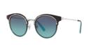 Tiffany &amp; Co. 64 Silver Round Sunglasses - Tf3061