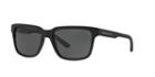 Armani Exchange Black Matte Square Sunglasses - Ax4026s