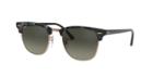 Ray-ban 51 Clubmaster Green Square Sunglasses - Rb3016