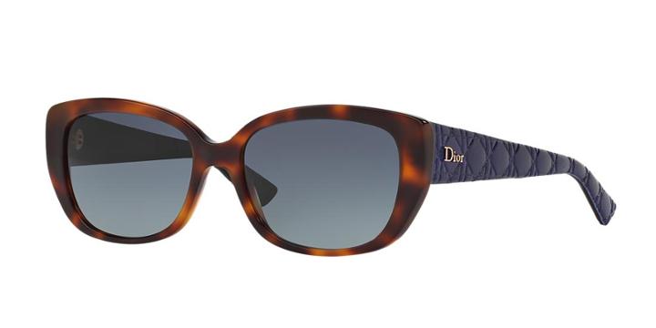 Dior Dior Lady 2/r Tortoise Square Sunglasses