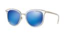 Michael Kors Adrianna I Clear Square Sunglasses - Mk1010