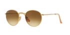 Ray-ban Round Metal Gold Matte Sunglasses - Rb3447