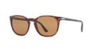 Persol Tortoise Matte Square Sunglasses - Po3007s