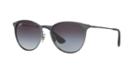 Ray-ban Grey Round Sunglasses - Rb3539