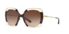 Tory Burch 54 Tortoise Rectangle Sunglasses - Ty6059