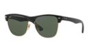 Ray-ban Clubmaster Oversized Black Square Sunglasses - Rb4175