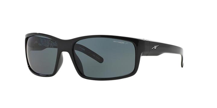 Arnette Fastball Black Rectangle Sunglasses - An4202