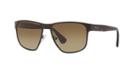 Prada Brown Square Sunglasses - Pr 55ss