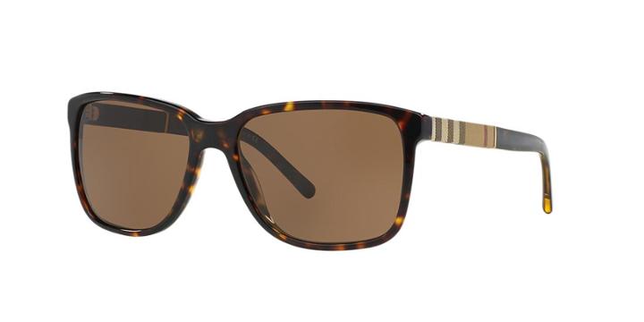 Burberry Tortoise Square Sunglasses - Be4181