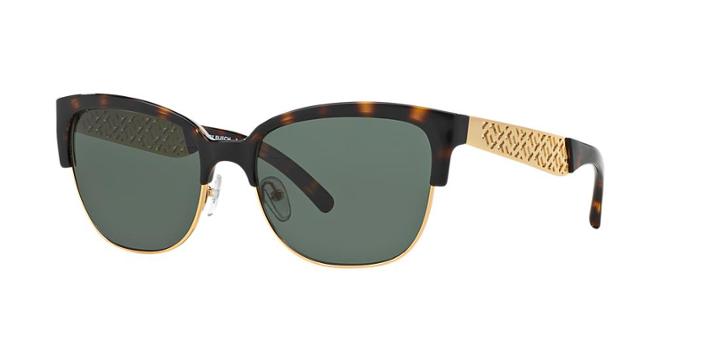 Tory Burch Tortoise Rectangle Sunglasses - Ty6032