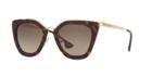 Prada Tortoise Cat-eye Sunglasses - Pr 53ss