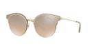 Tiffany &amp; Co. 64 Gold Round Sunglasses - Tf3061