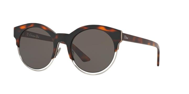 Dior Tortoise Round Sunglasses - Siderall