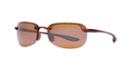 Maui Jim Sandybeach Tortoise Wrap Sunglasses, Polarized