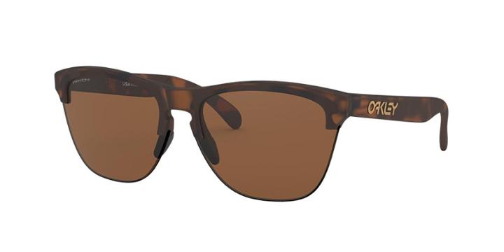 Oakley 63 Frogskins Li Tortoise Round Sunglasses - Oo9374