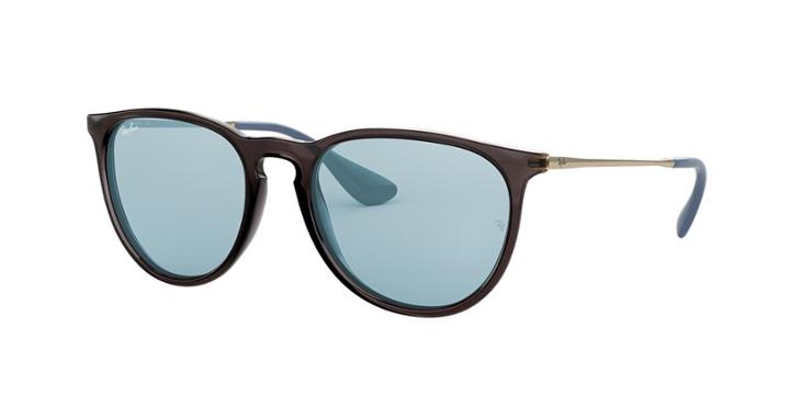 Ray-ban Rb4171f 57 Erika F Grey Pilot Sunglasses