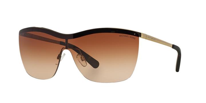 Michael Kors Paphos Gold Square Sunglasses - Mk5005